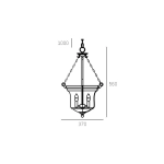 Lampa wisząca Prague - P03950CH CosmoLight - zdjęcie dodatkowe 3