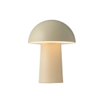 Przenośna lampa stołowa Faye - DFTP, Moodmaker™, port USB, beżowa 2420155009