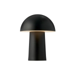 Przenośna lampa stołowa Faye - DFTP, Moodmaker™, port USB, czarna 2420155003