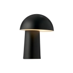 Przenośna lampa stołowa Faye - DFTP, Moodmaker™, port USB, czarna 2420155003