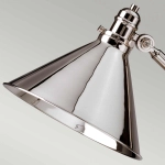 Lampa podłogowa Provence – 1 źródło światła – Polerowany nikiel PV-FL-PN Elstead Lighting