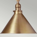 Lampa sufitowa/ścienna Provence – 1 źródło światła – Stary mosiądz PV-GWP-AB Elstead Lighting
