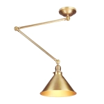 Lampa sufitowa/ścienna Provence – 1 źródło światła – Stary mosiądz PV-GWP-AB Elstead Lighting
