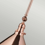 Lampa sufitowa/ścienna Provence – 1 źródło światła – Polerowana miedź PV-GWP-CPR Elstead Lighting