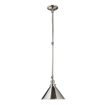 kinkiecik.pl Lampa sufitowa/ścienna Provence – 1 źródło światła – Polerowany nikiel PV-GWP-PN Elstead Lighting