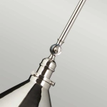Lampa sufitowa/ścienna Provence – 1 źródło światła – Polerowany nikiel PV-GWP-PN Elstead Lighting