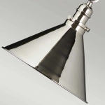 Lampa sufitowa/ścienna Provence – 1 źródło światła – Polerowany nikiel PV-GWP-PN Elstead Lighting