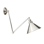 Lampa sufitowa/ścienna Provence – 1 źródło światła – Polerowany nikiel PV-GWP-PN Elstead Lighting