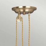 Lampa wisząca z regulacją długości Provence – 1 źródło światła – Stary mosiądz PV-P-AGB Elstead Lighting