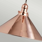Lampa wisząca z regulacją długości Provence – 1 źródło światła – Polerowana miedź PV-P-CPR Elstead Lighting