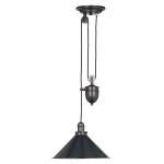 kinkiecik.pl Lampa wisząca z regulacją długości Provence – 1 źródło światła – Stary brąz PV-P-OB Elstead Lighting
