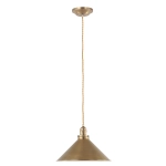kinkiecik.pl Lampa wisząca Provence – 1 źródło światła – Stary mosiądz PV-SP-AB Elstead Lighting