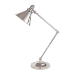kinkiecik.pl Lampa biurkowa Provence – 1 źródło światła – Polerowany nikiel PV-TL-PN Elstead Lighting