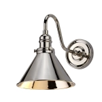 kinkiecik.pl Kinkiet Provence – 1 źródło światła – Polerowany nikiel PV1-PN Elstead Lighting