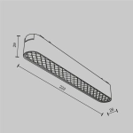 Lampa szynowa Basis Grid Radity 4000K 12W 60° TR084-1-12W4K-W Maytoni - zdjęcie dodatkowe 4