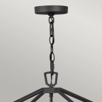 Latarnia wisząca Alford Place – 4 źródła światła – Czarna QN-ALFORD-PLACE-4P-MB IP44 Elstead Lighting