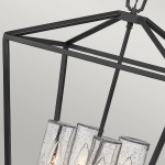 Latarnia wisząca Alford Place – 4 źródła światła – Czarna QN-ALFORD-PLACE-4P-MB IP44 Elstead Lighting