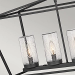 Latarnia wisząca Alford Place – 6 źródeł światła – Czarna QN-ALFORD-PLACE-6P-MB IP44 Elstead Lighting