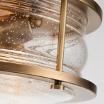 Plafon Ashlandbay – 2 źródła światła – Naturalny mosiądz QN-ASHLANDBAY-F-NBR-BATH Elstead Lighting