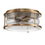 Plafon Ashlandbay – 2 źródła światła – Naturalny mosiądz QN-ASHLANDBAY-F-NBR-BATH Elstead Lighting