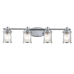 kinkiecik.pl Kinkiet Ashlandbay – 4 źródła światła – Polerowany chrom QN-ASHLANDBAY4-PC-BATH Elstead Lighting