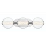Kinkiet Atomo – 3 źródła światła – Polerowany chrom QN-ATOMO-3W-PC Elstead Lighting
