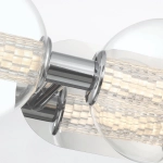 Kinkiet Atomo – 3 źródła światła – Polerowany chrom QN-ATOMO-3W-PC Elstead Lighting