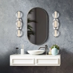Kinkiet Atomo – 3 źródła światła – Polerowany chrom QN-ATOMO-3W-PC Elstead Lighting