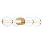 Kinkiet Atomo – 4 źródła światła – Złoty QN-ATOMO-4W-BG Elstead Lighting