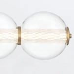 Kinkiet Atomo – 4 źródła światła – Złoty QN-ATOMO-4W-BG Elstead Lighting