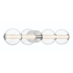 Kinkiet Atomo – 4 źródła światła – Polerowany chrom QN-ATOMO-4W-PC Elstead Lighting