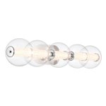 Kinkiet Atomo – 5 źródeł światła – Chrom QN-ATOMO-5W-PC Elstead Lighting