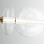 Lampa wyspowa Atomo – 7 źródeł światła – Złoty QN-ATOMO-LP7-BG Elstead Lighting