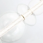 Lampa wyspowa Atomo – 7 źródeł światła – Złoty QN-ATOMO-LP7-BG Elstead Lighting