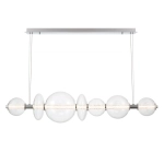 Lampa wyspowa Atomo – 7 źródeł światła – Polerowany chrom QN-ATOMO-LP7-PC Elstead Lighting