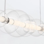 Lampa wyspowa Atomo – 7 źródeł światła – Polerowany chrom QN-ATOMO-LP7-PC Elstead Lighting