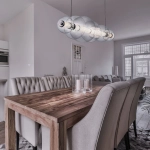 Lampa wyspowa Atomo – 7 źródeł światła – Polerowany chrom QN-ATOMO-LP7-PC Elstead Lighting