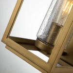 Średni kinkiet Atwater – 1 źródło światła – Przecierany mosiądz QN-ATWATER-M-PDB Elstead Lighting