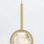 Lampa wisząca Barletta – 1 źródło światła – Złoty QN-BARLETTA-1P-BG Elstead Lighting
