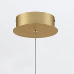 Lampa wisząca Barletta – 1 źródło światła – Złoty QN-BARLETTA-1P-BG Elstead Lighting