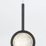Lampa wisząca Barletta – 1 źródło światła – Czarny QN-BARLETTA-1P-BK Elstead Lighting