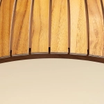 Plafon LED Barrel QN-BARREL-F-LED-50-TEAK Elstead Lighting
