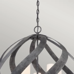 Latarnia wisząca Blacksmith – 5 źródeł światła QN-BLACKSMITH-5P-OBK IP44 Elstead Lighting