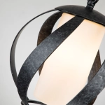 Latarnia wisząca Blacksmith – 1 źródło światła QN-BLACKSMITH-P-OBK IP44 Elstead Lighting
