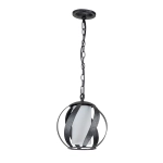 Latarnia wisząca Blacksmith – 1 źródło światła QN-BLACKSMITH-P-OBK IP44 Elstead Lighting