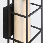 Średni kinkiet Blakley – 1 źródło światła – Matowa czerń QN-BLAKLEY-M-BK Elstead Lighting