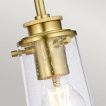 Kinkiet Braelyn – 3 źródła światła – Szczotkowany mosiądz QN-BRAELYN3-BB Elstead Lighting