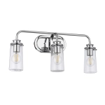 Kinkiet Braelyn – 3 źródła światła – Polerowany chrom QN-BRAELYN3-PC Elstead Lighting