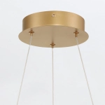 Żyrandol Cadoux – Satynowe złoto QN-CADOUX-P-BG Elstead Lighting