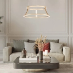 Żyrandol Cadoux – Satynowe złoto QN-CADOUX-P-BG Elstead Lighting